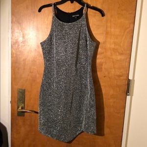 Silver sparkle dress
